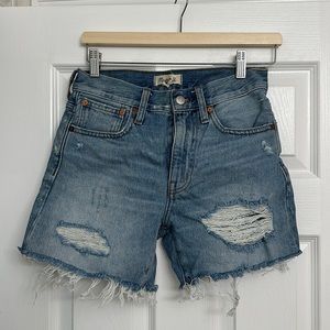 Madewell Mid Length Denim Shorts